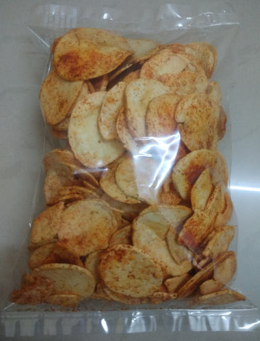 Sun Dried Crispy Potato Chips - Red Chilli Masala