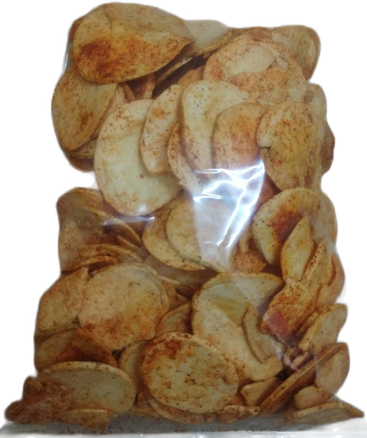 Sun Dried Crispy Potato Chips - Red Chilli Masala