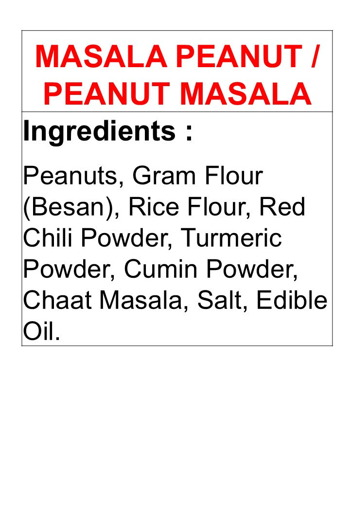 Masala Peanut / Peanut Masala - 200 gm