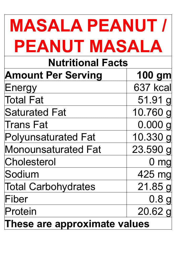 Masala Peanut / Peanut Masala - 200 gm