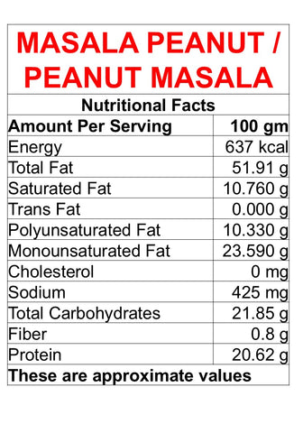 Masala Peanut / Peanut Masala - 200 gm